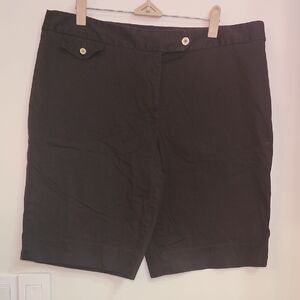 Jones New York Black Women's Bermudas